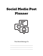 Social Media Post Planner