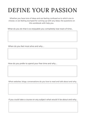 Digital Product Planner