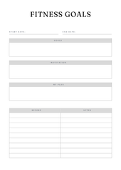 Ultimate Fitness Planner