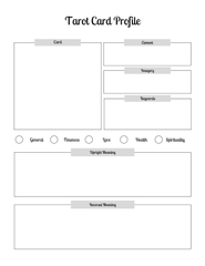 Tarot Journal