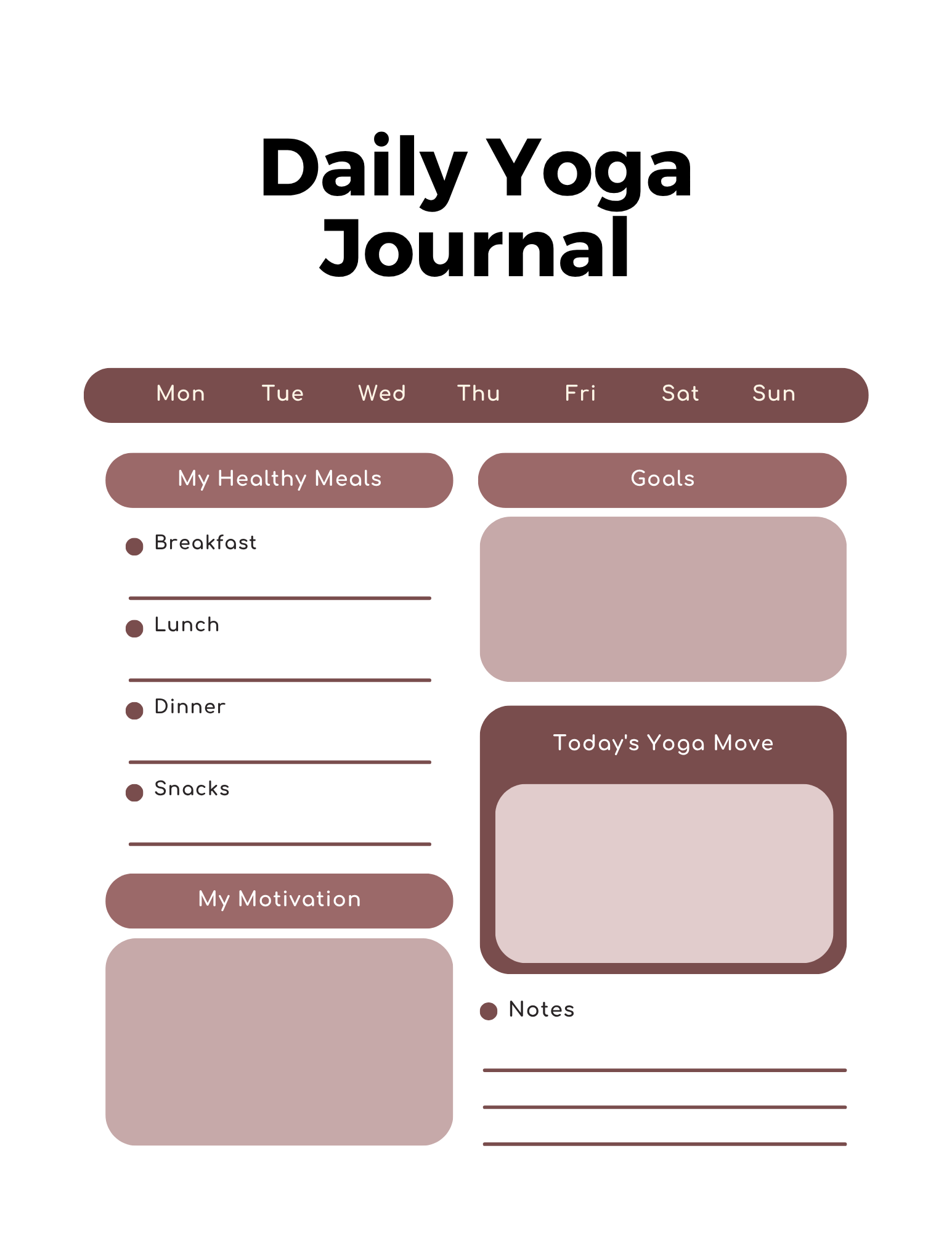 115 Pages Editable Canva Template