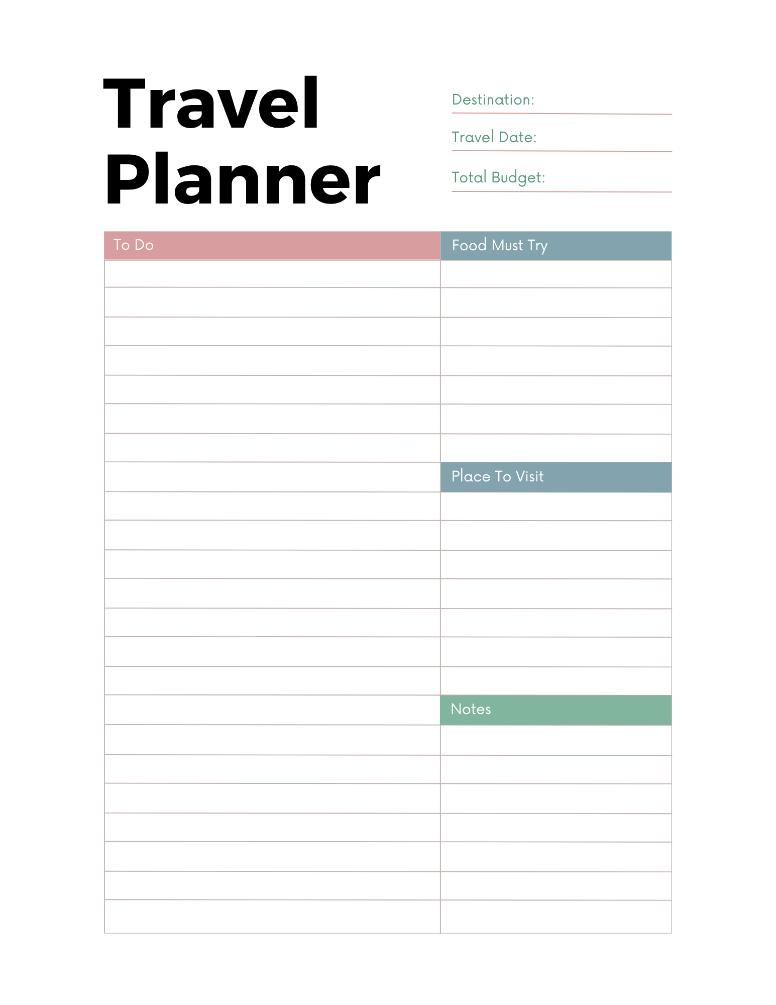 115 Pages Editable Canva Template