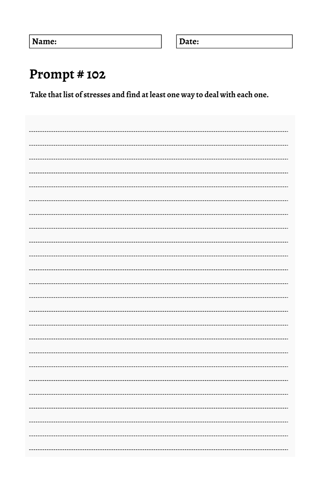 200 Mental Health Journey Prompts