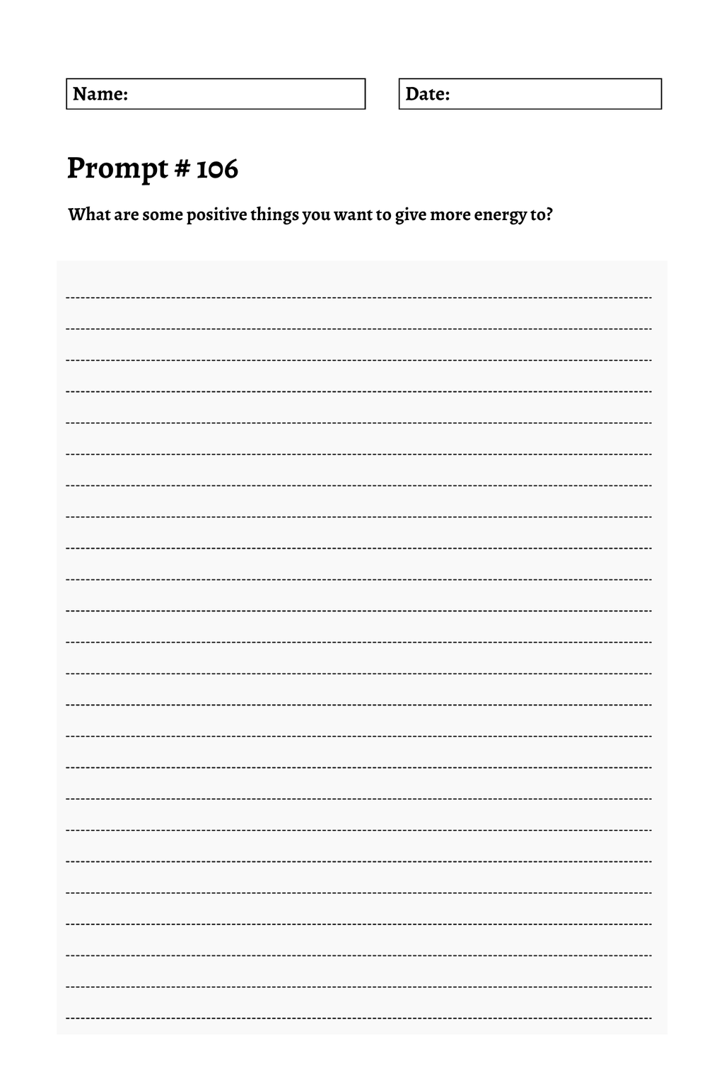 200 Mental Health Journey Prompts