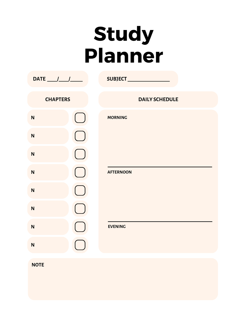 115 Pages Editable Canva Template