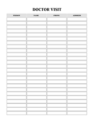 Comprehensive Health Care Planner