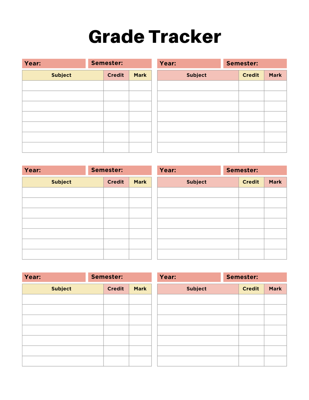 Student Success Organizer