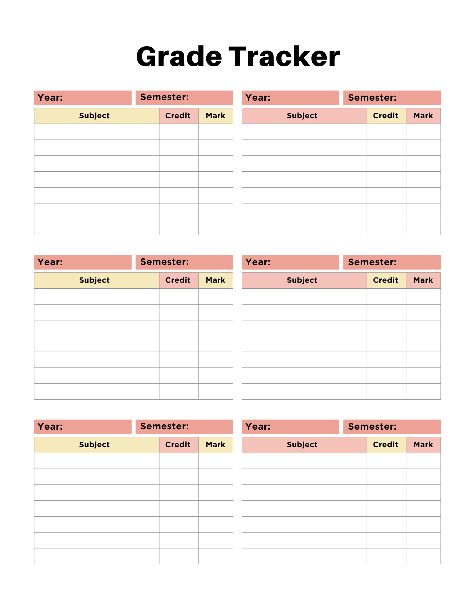 Student Success Organizer