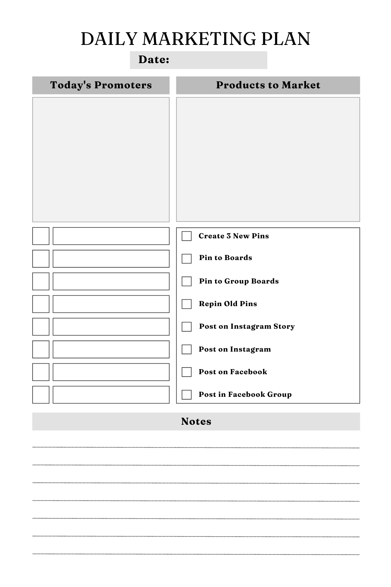 Ultimate Social Media Marketing Planner