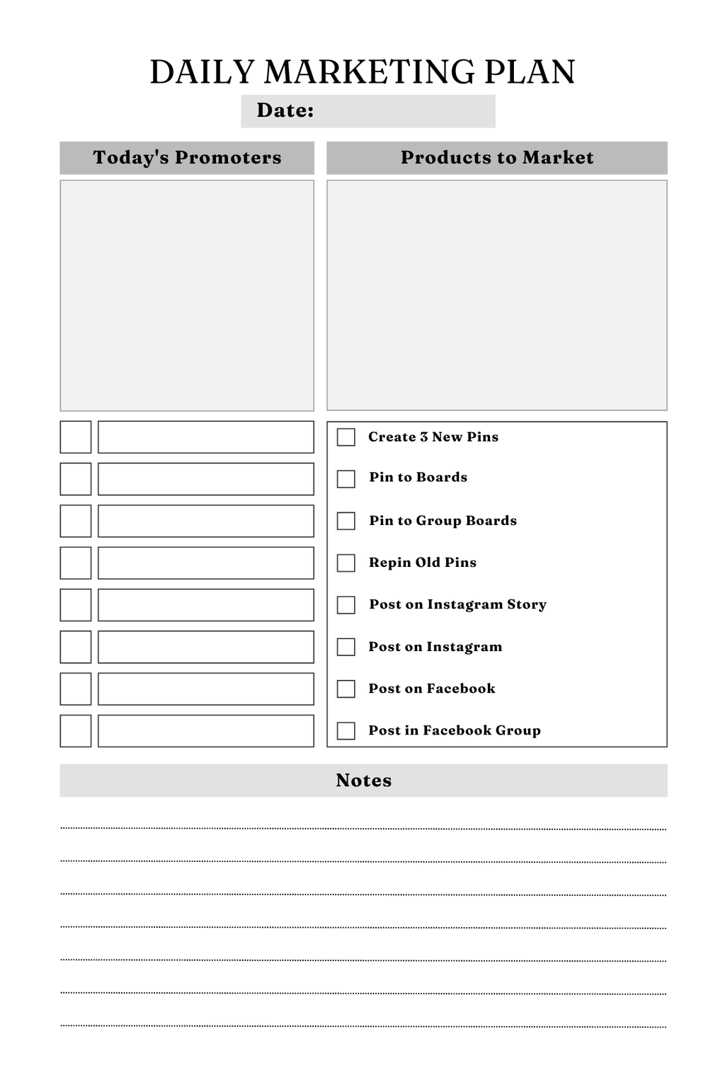 Ultimate Social Media Marketing Planner