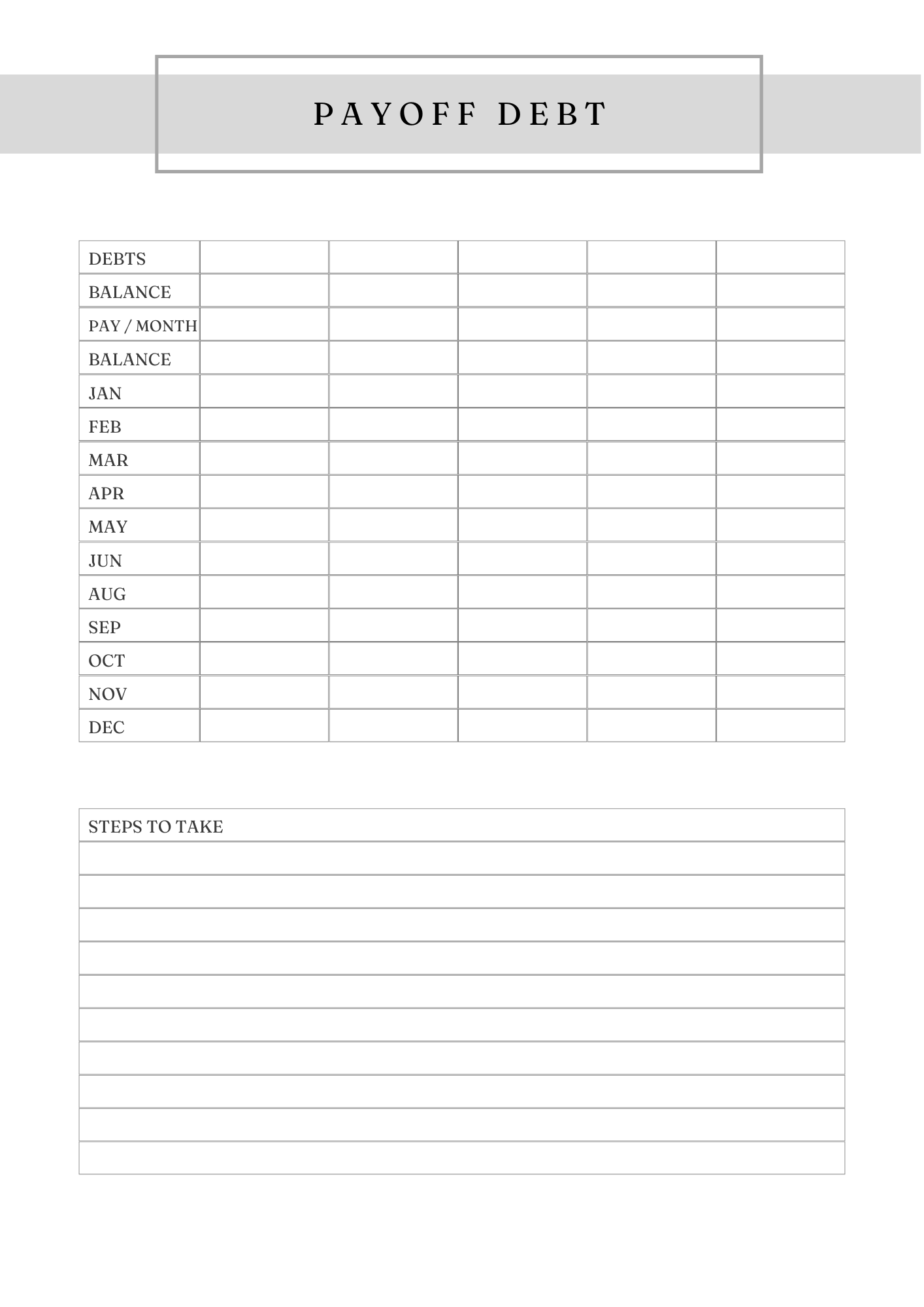 Ultimate Saving Tracker