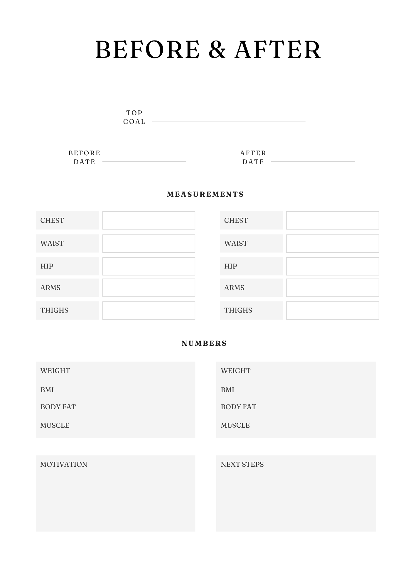 Ultimate Weight Loss Journey Planner