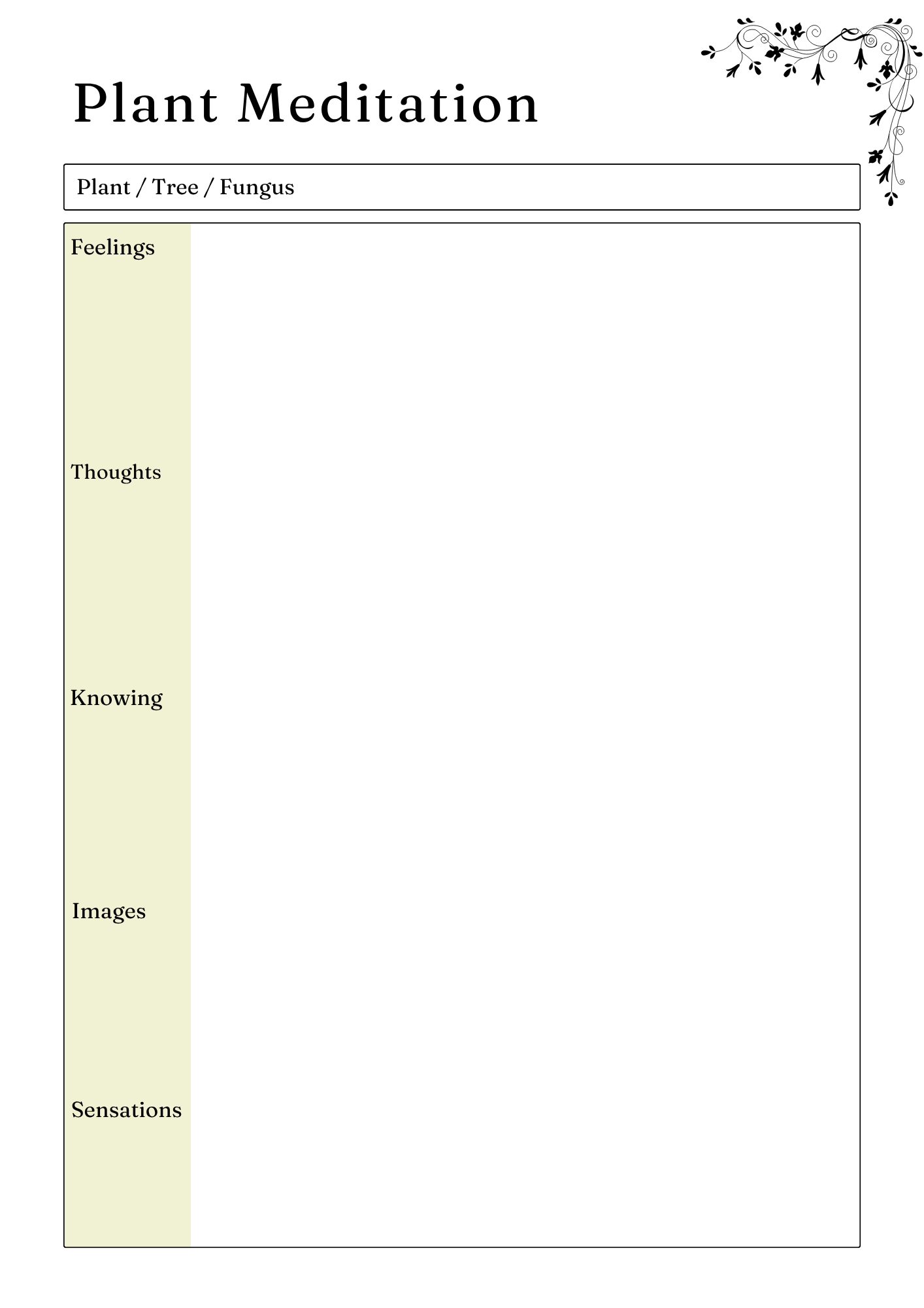 Herbs & Essential Oil Planner