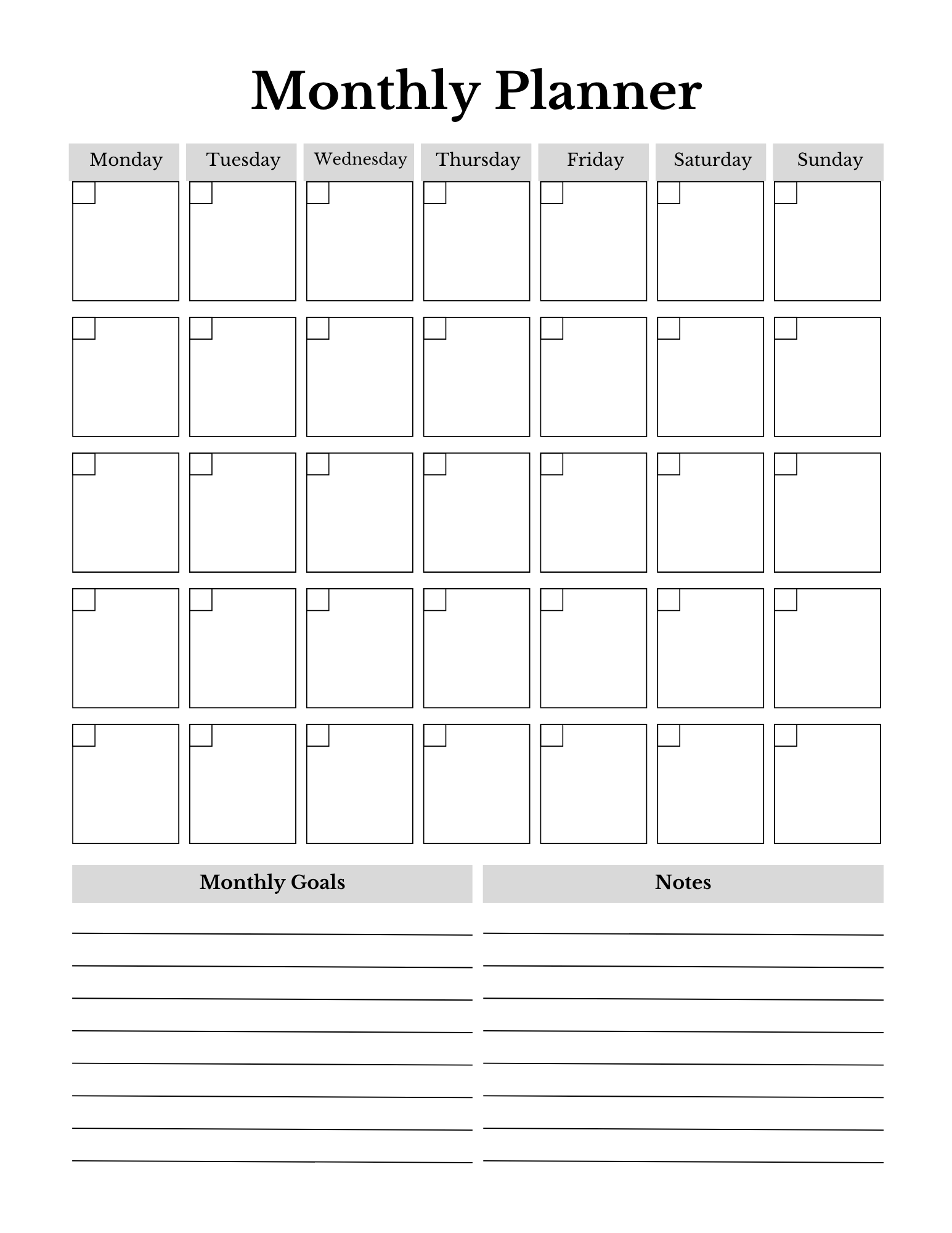Complete Household Planner