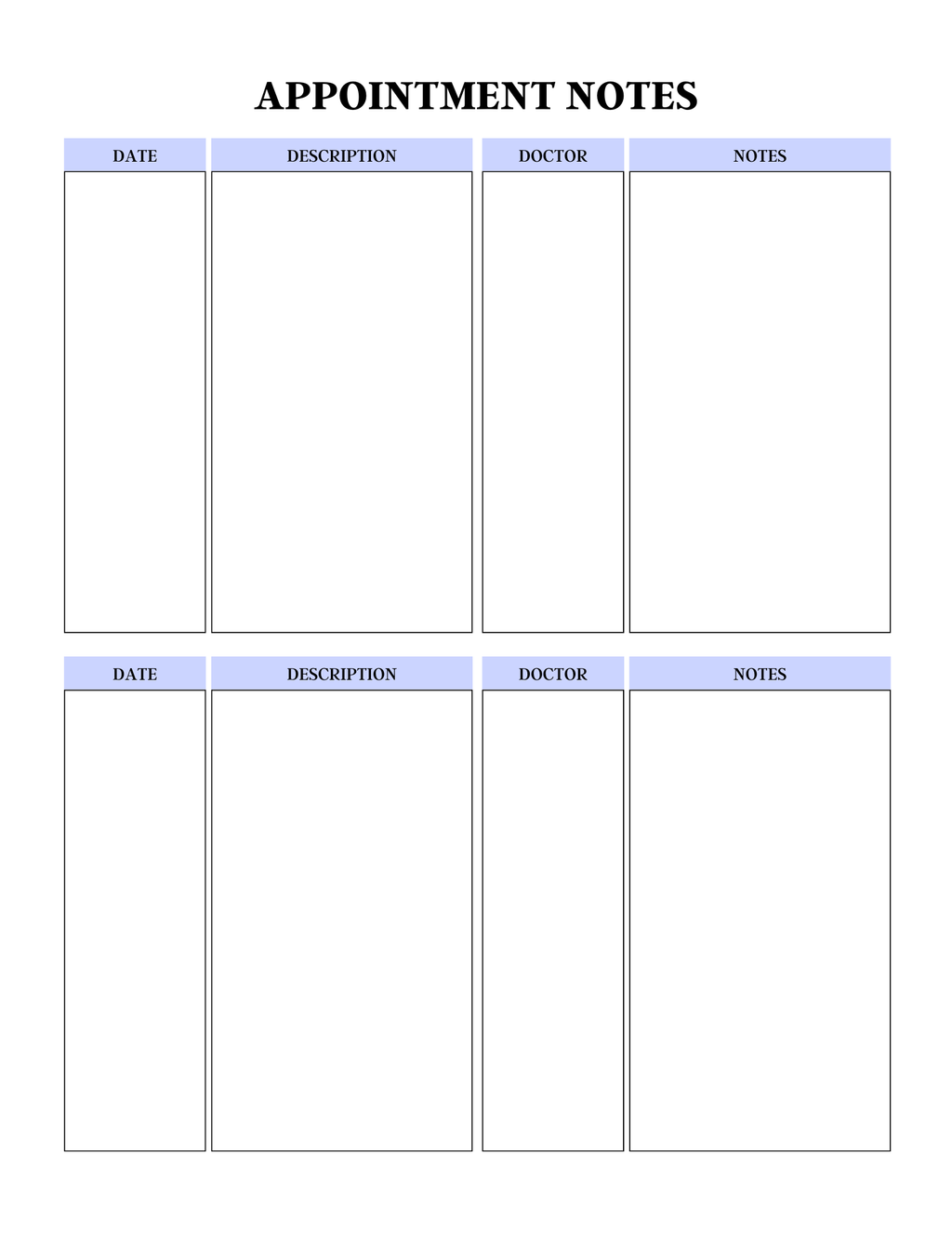 Comprehensive Medical Planner