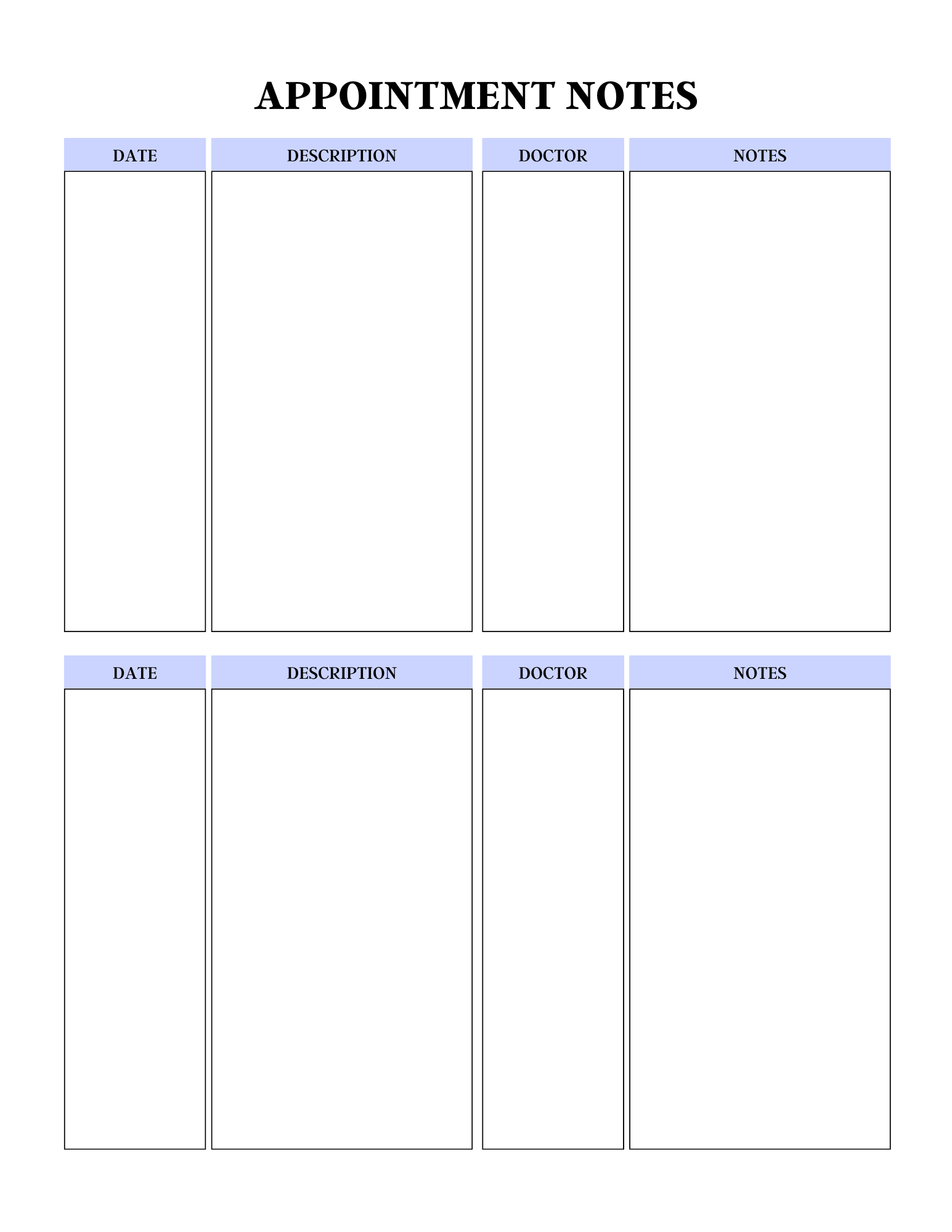 Comprehensive Medical Planner