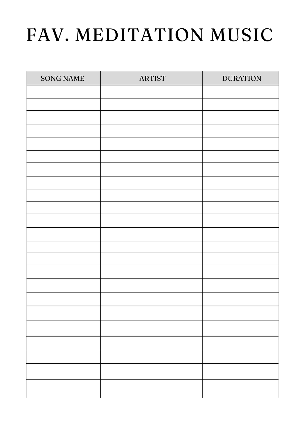 Serenity Yoga Planner