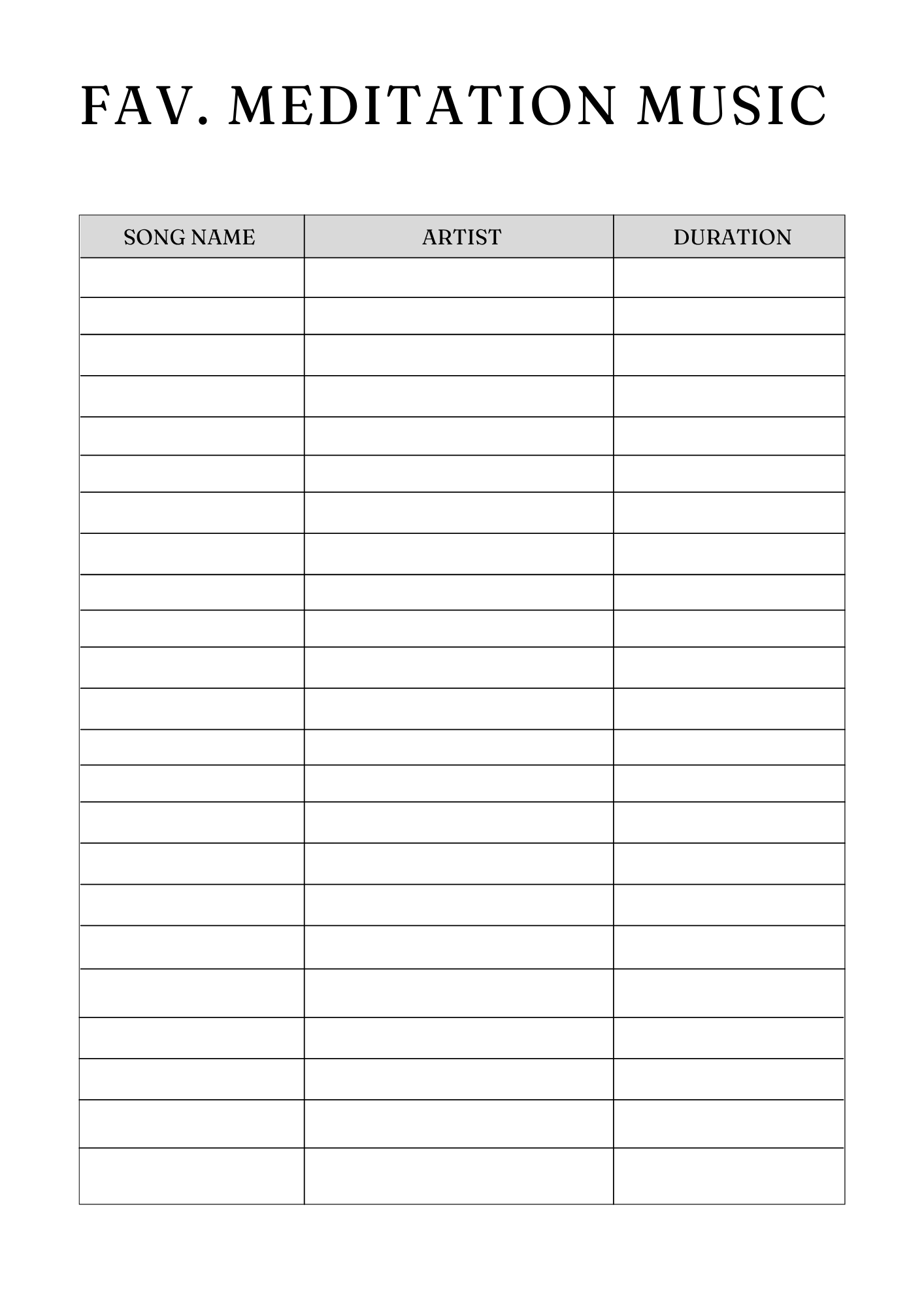 Serenity Yoga Planner