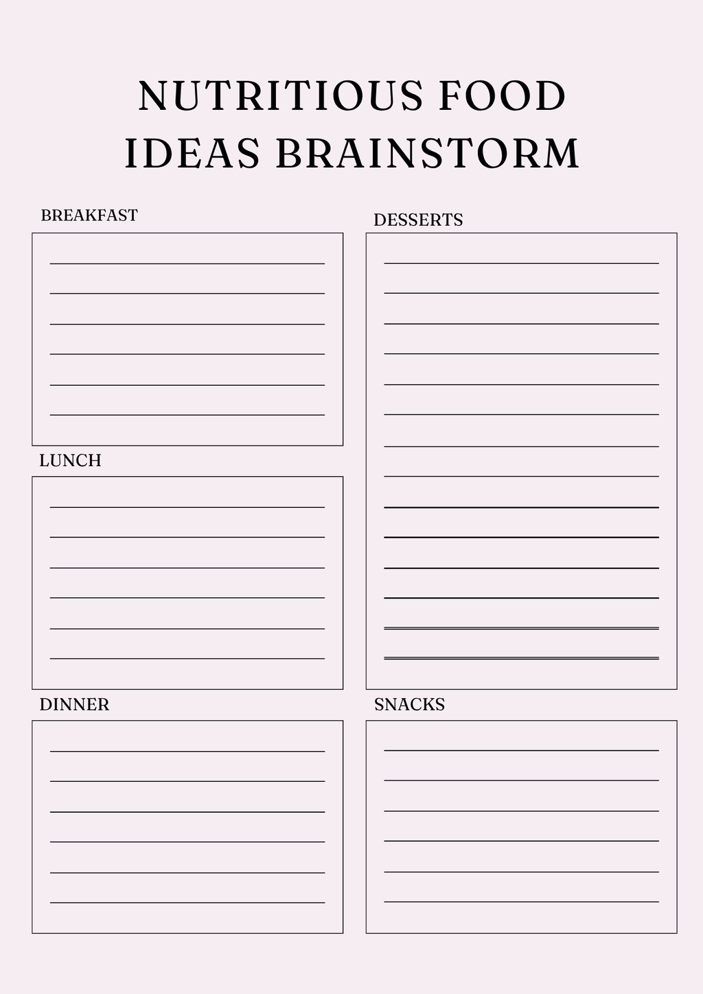 Ultimate Nutrition Wellness Planner