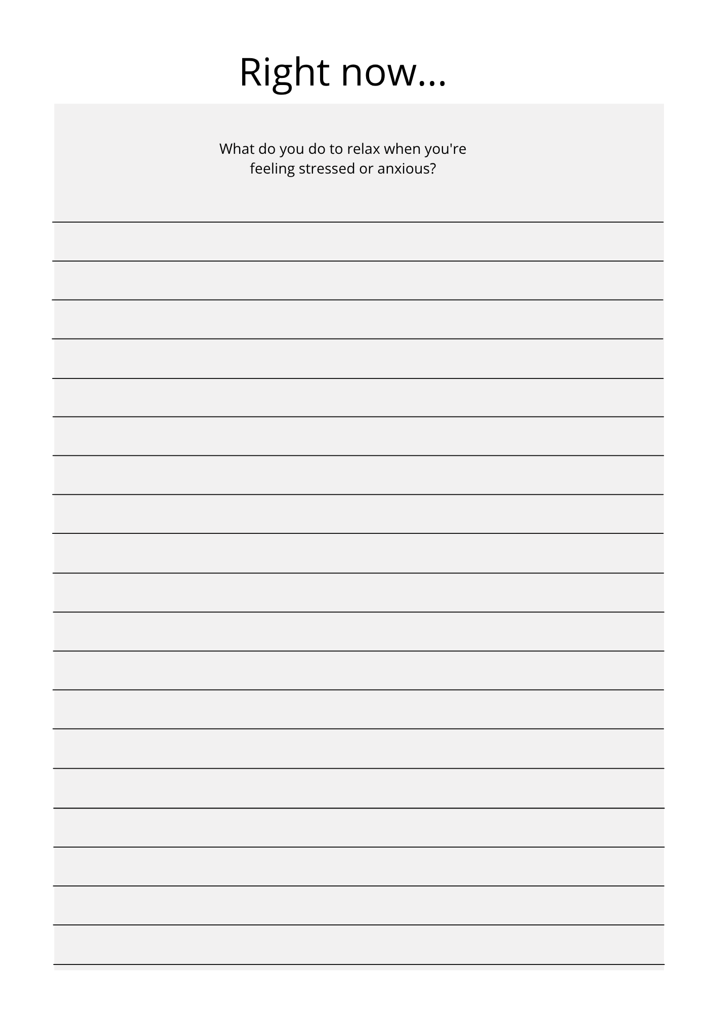 Serenity Journal