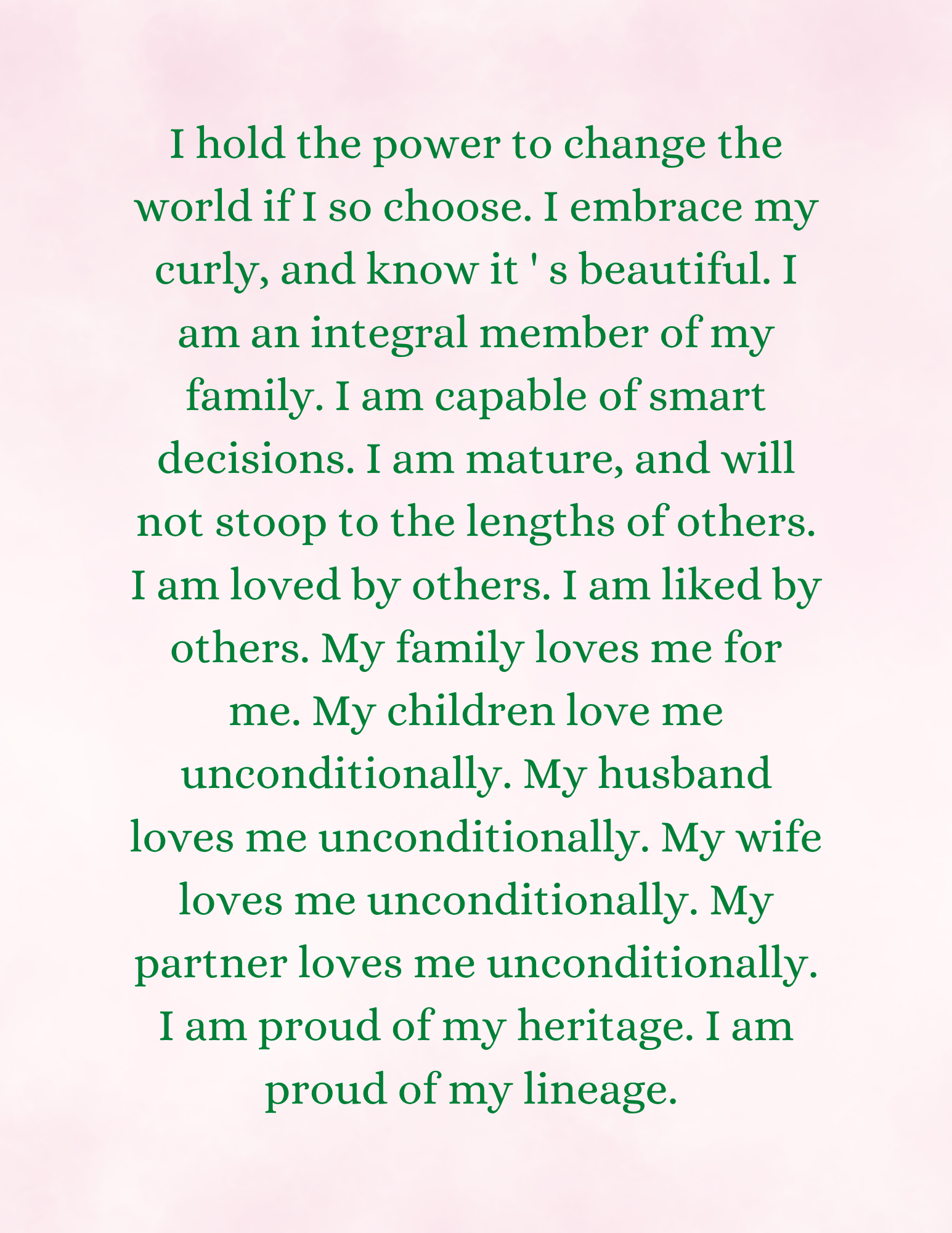 1000 Positive Affirmation for Women