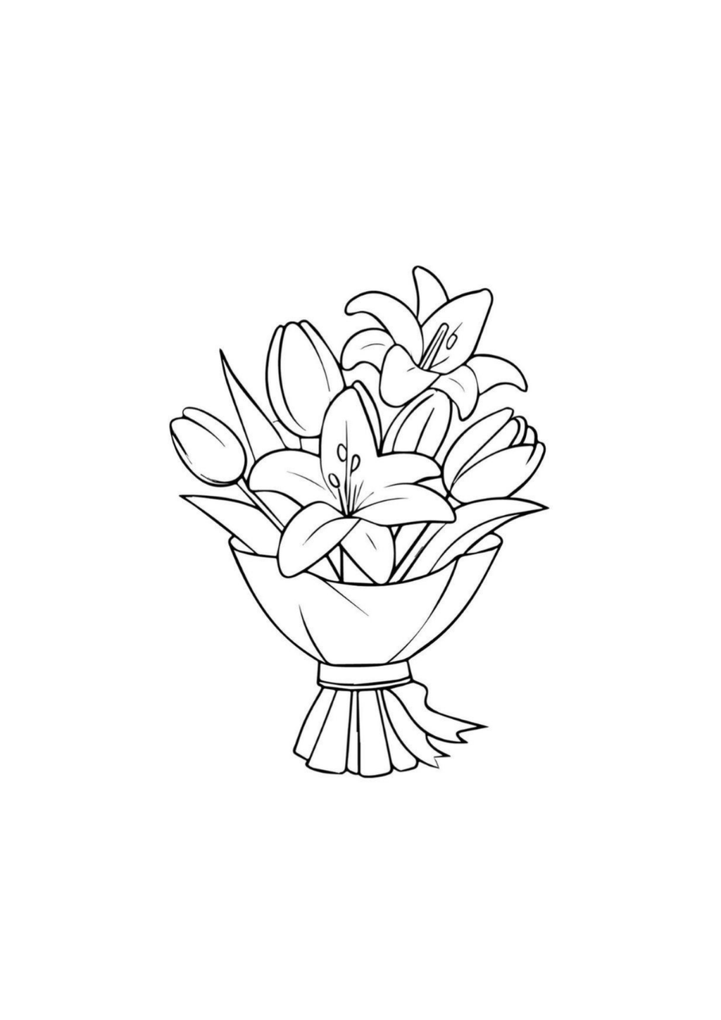 Vibrant Floral Coloring Set