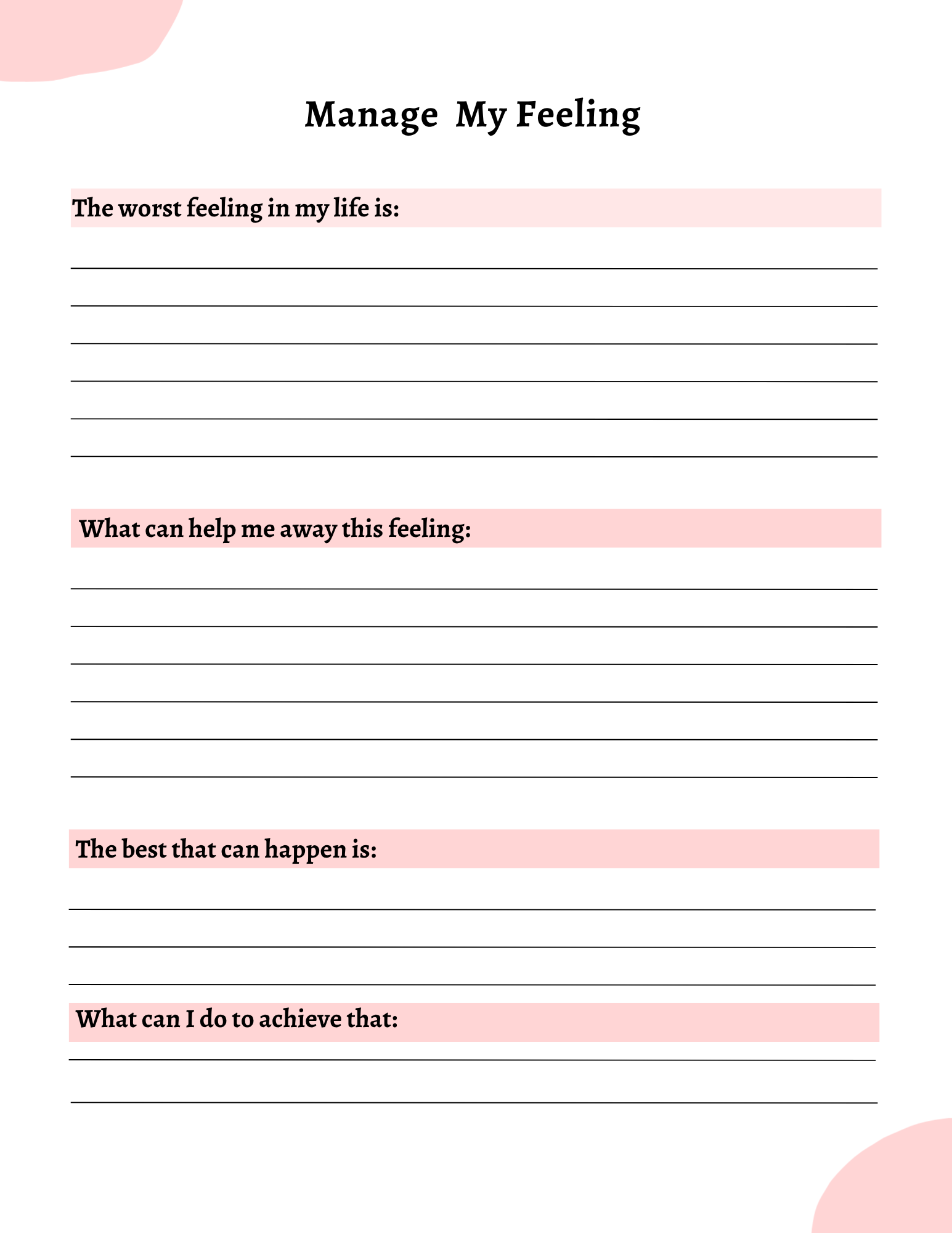 Bliss Gratitude Journal