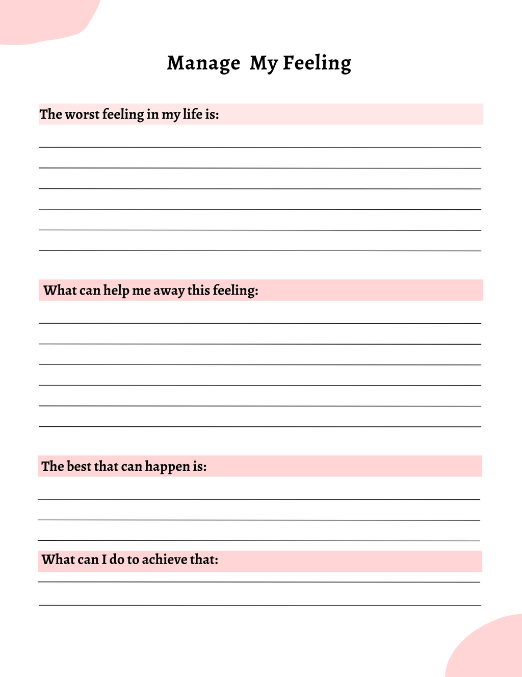 Bliss Gratitude Journal