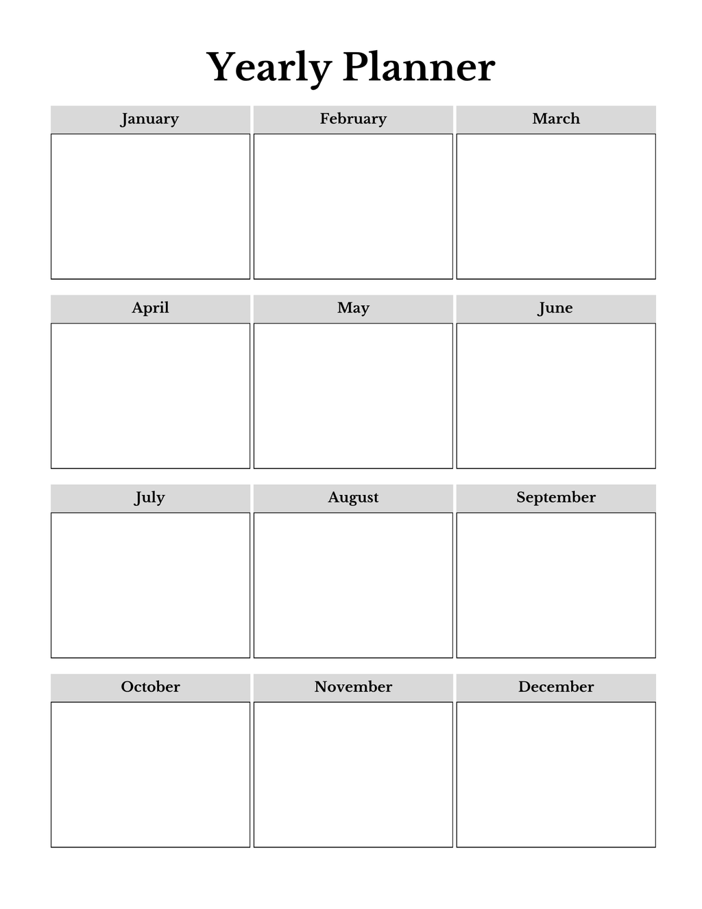 Complete Household Planner