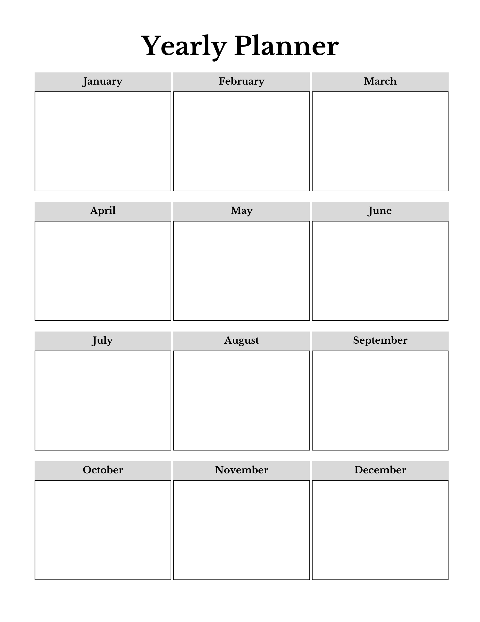 Complete Household Planner