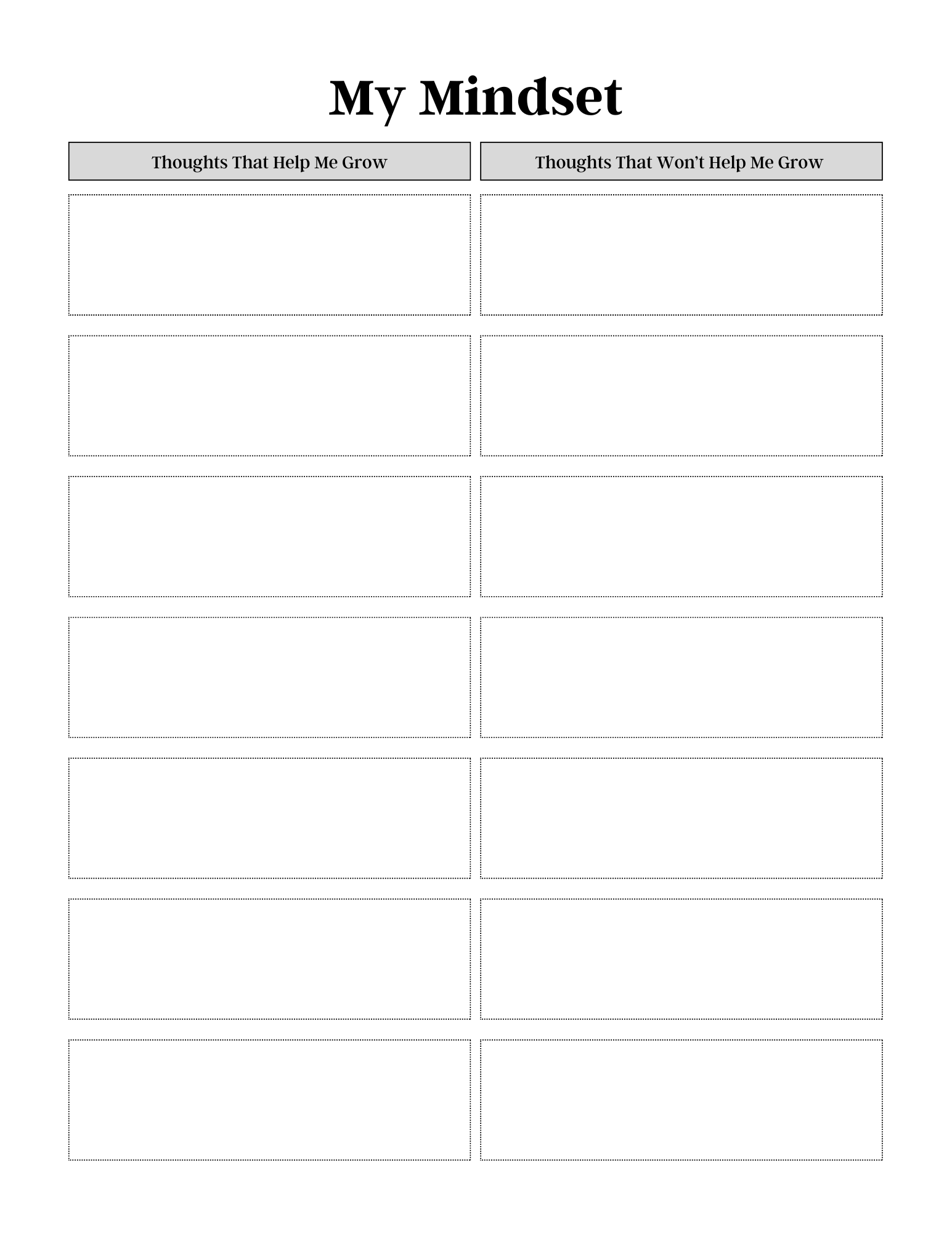 Anxiety Journal