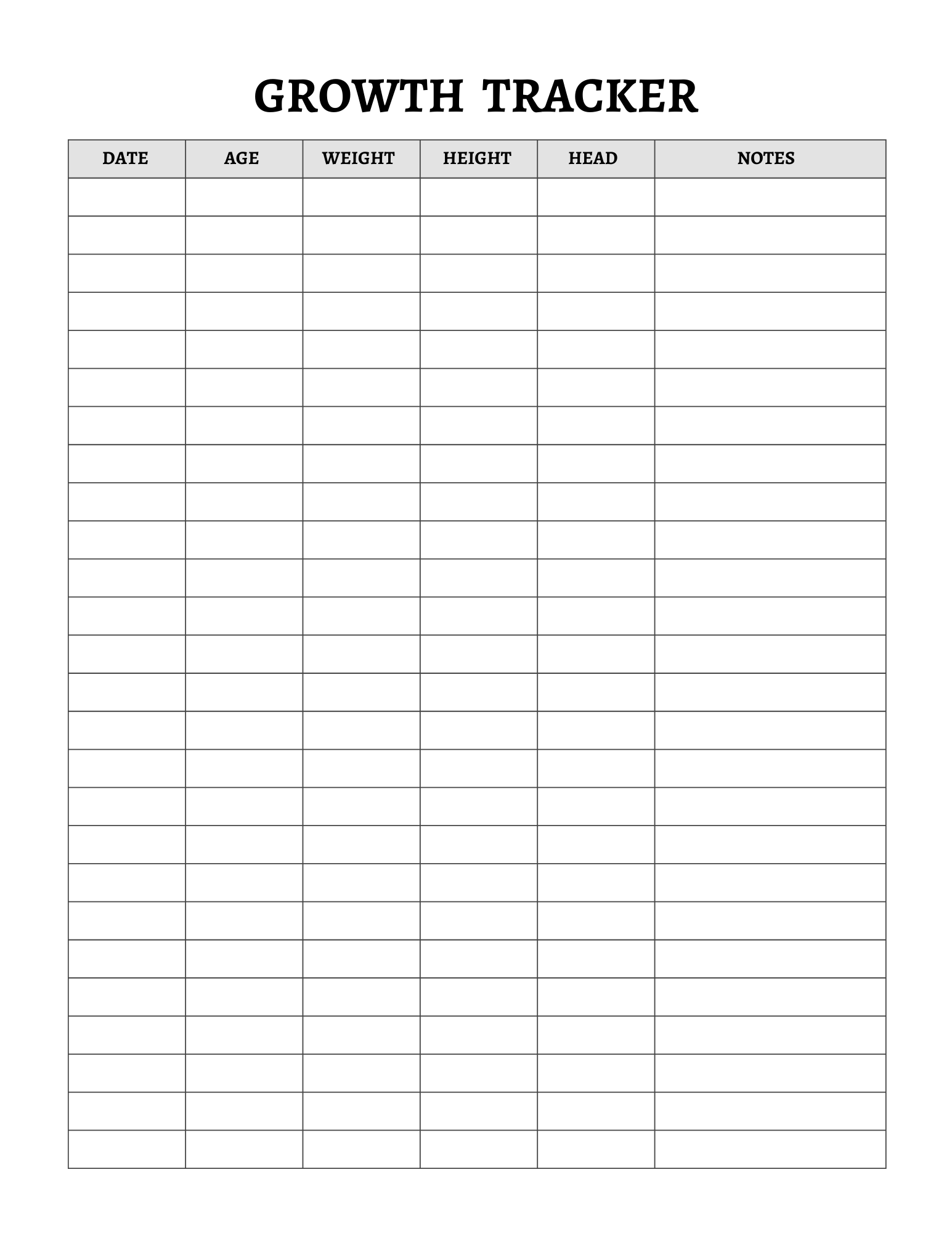 Newborn Baby Planner