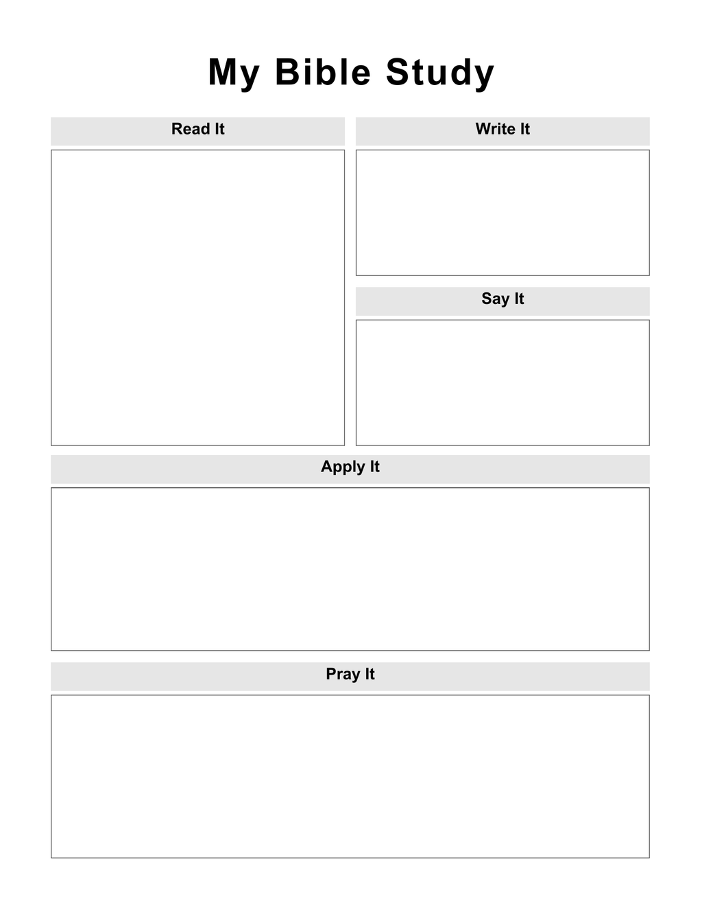 Daily Devotional Planner