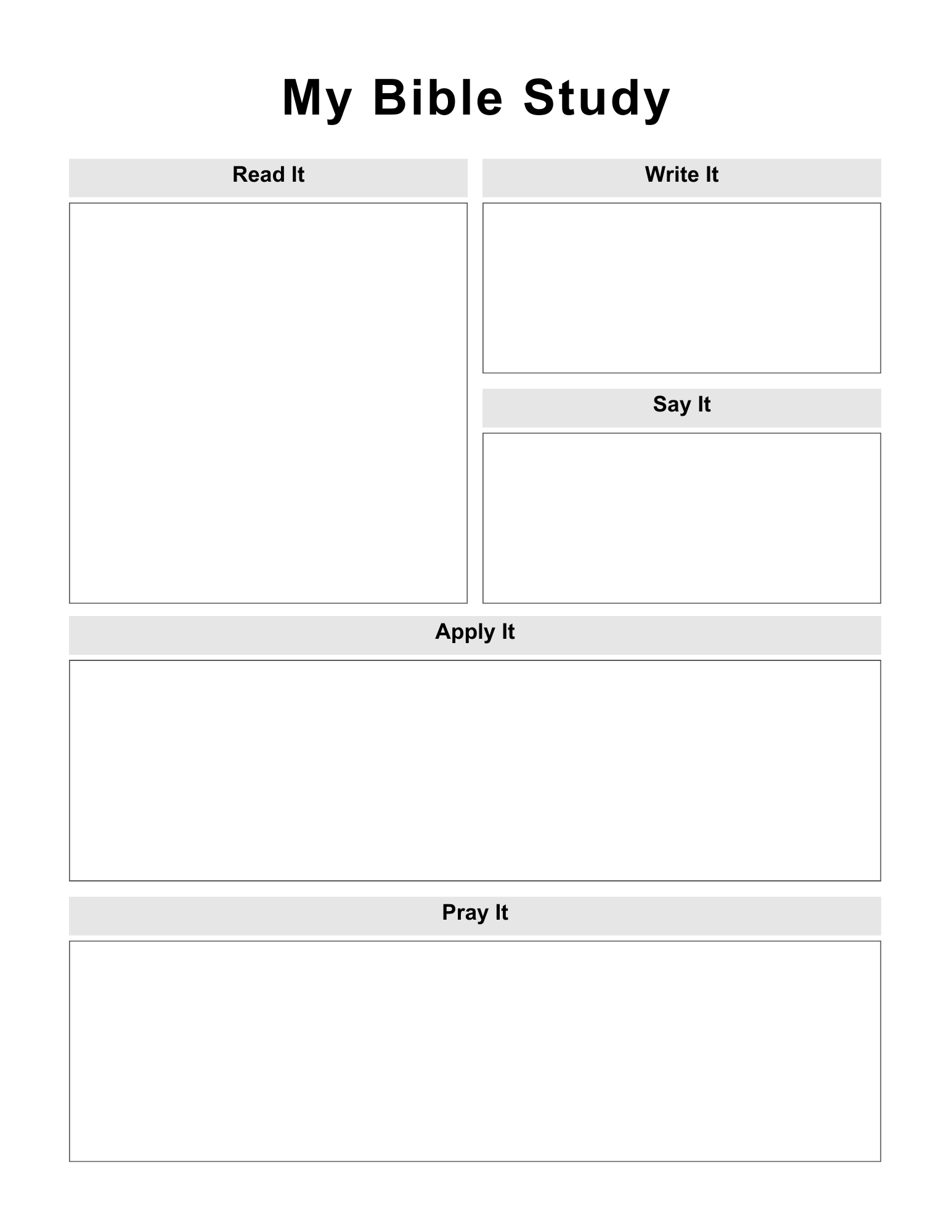 Daily Devotional Planner