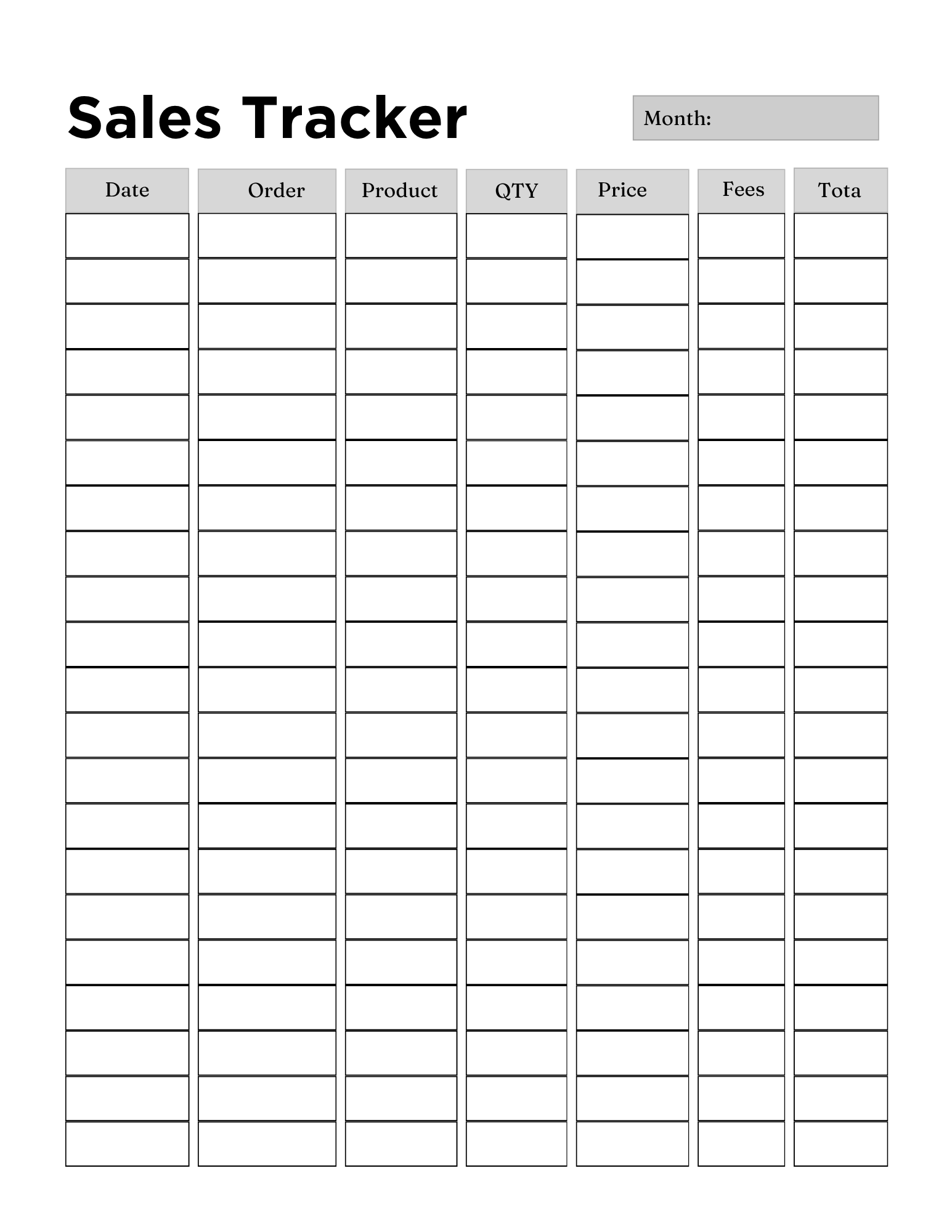 Side Hustle Planner