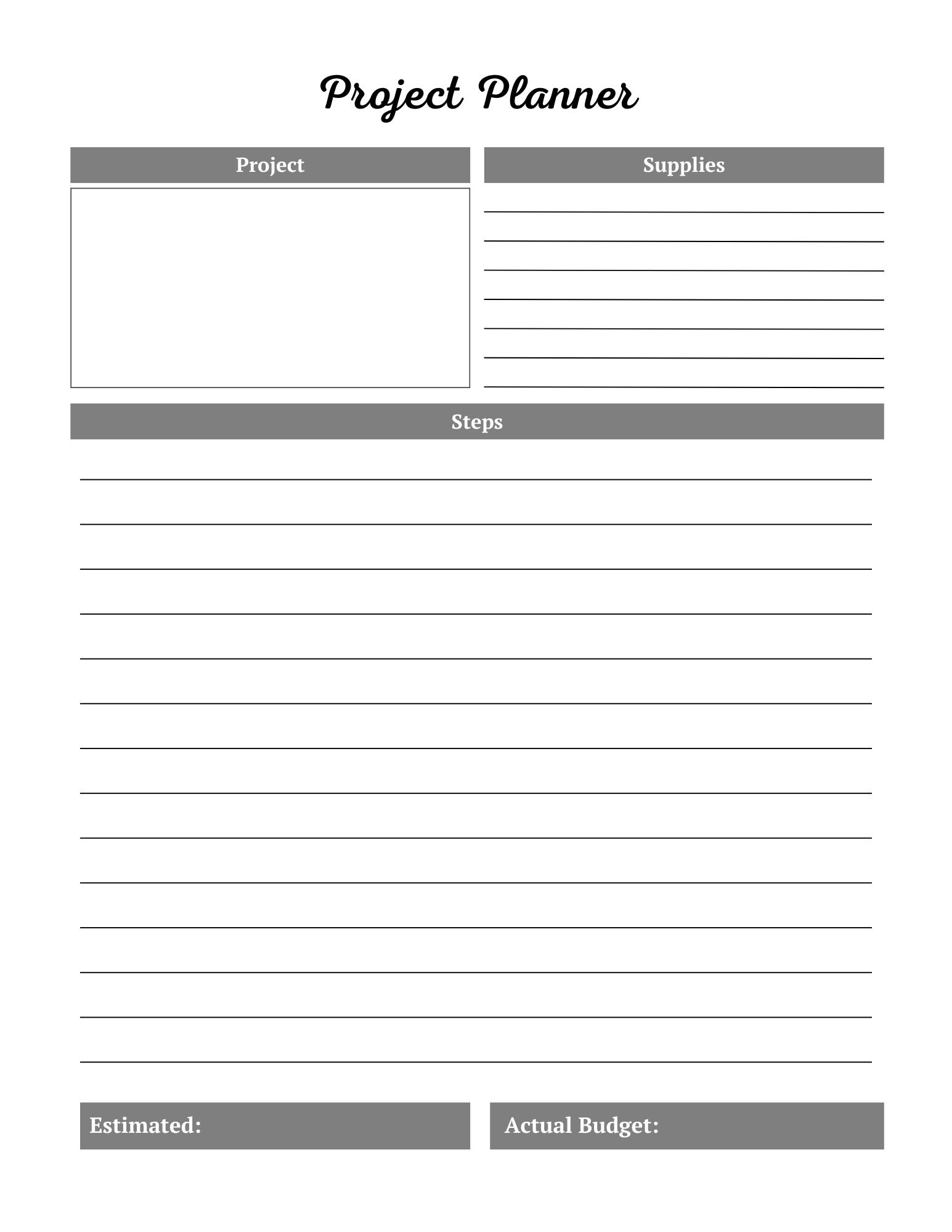 Craft Business Planner