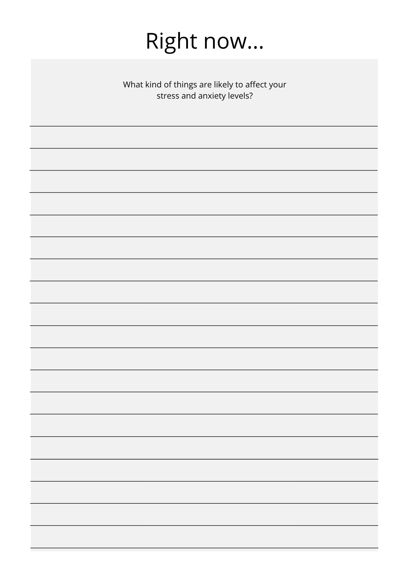 Serenity Journal