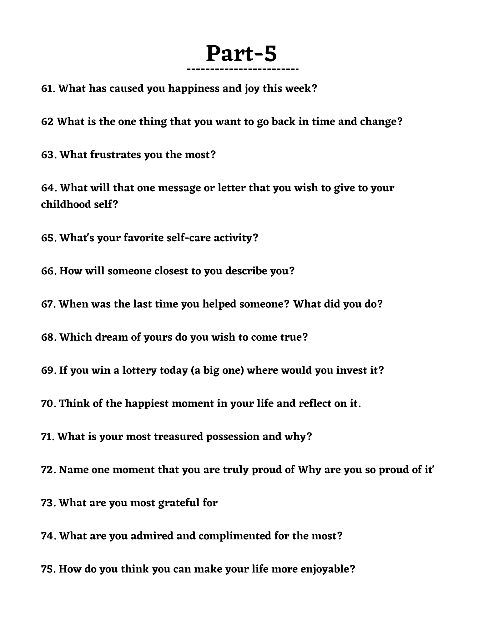 115 Deep Mental Prompts