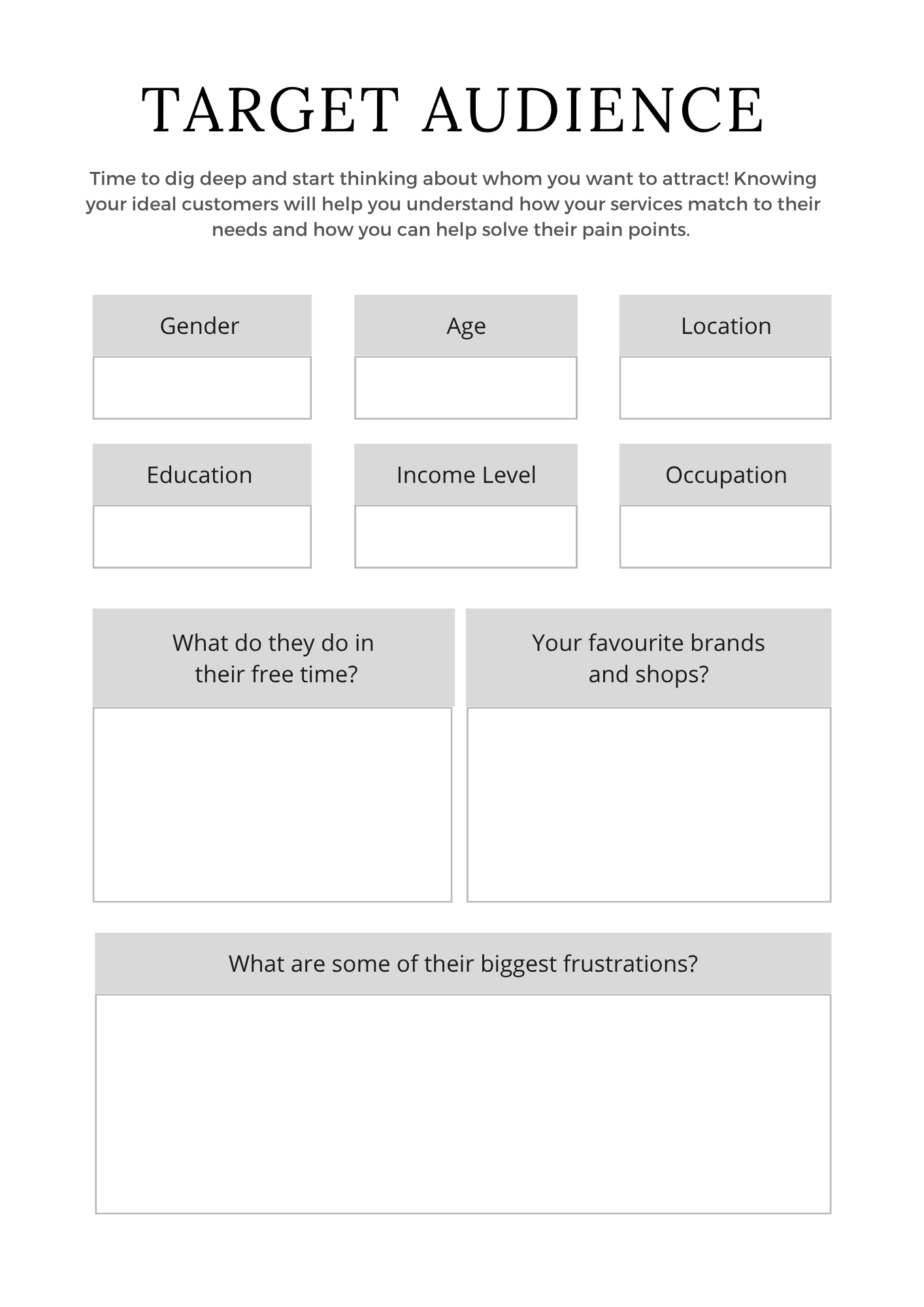 Digital Product Planner