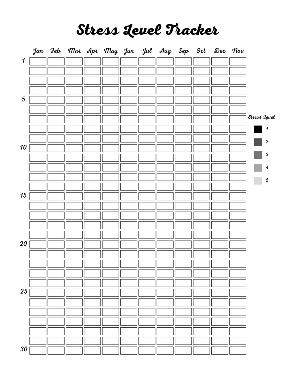 Stress Processing Journal