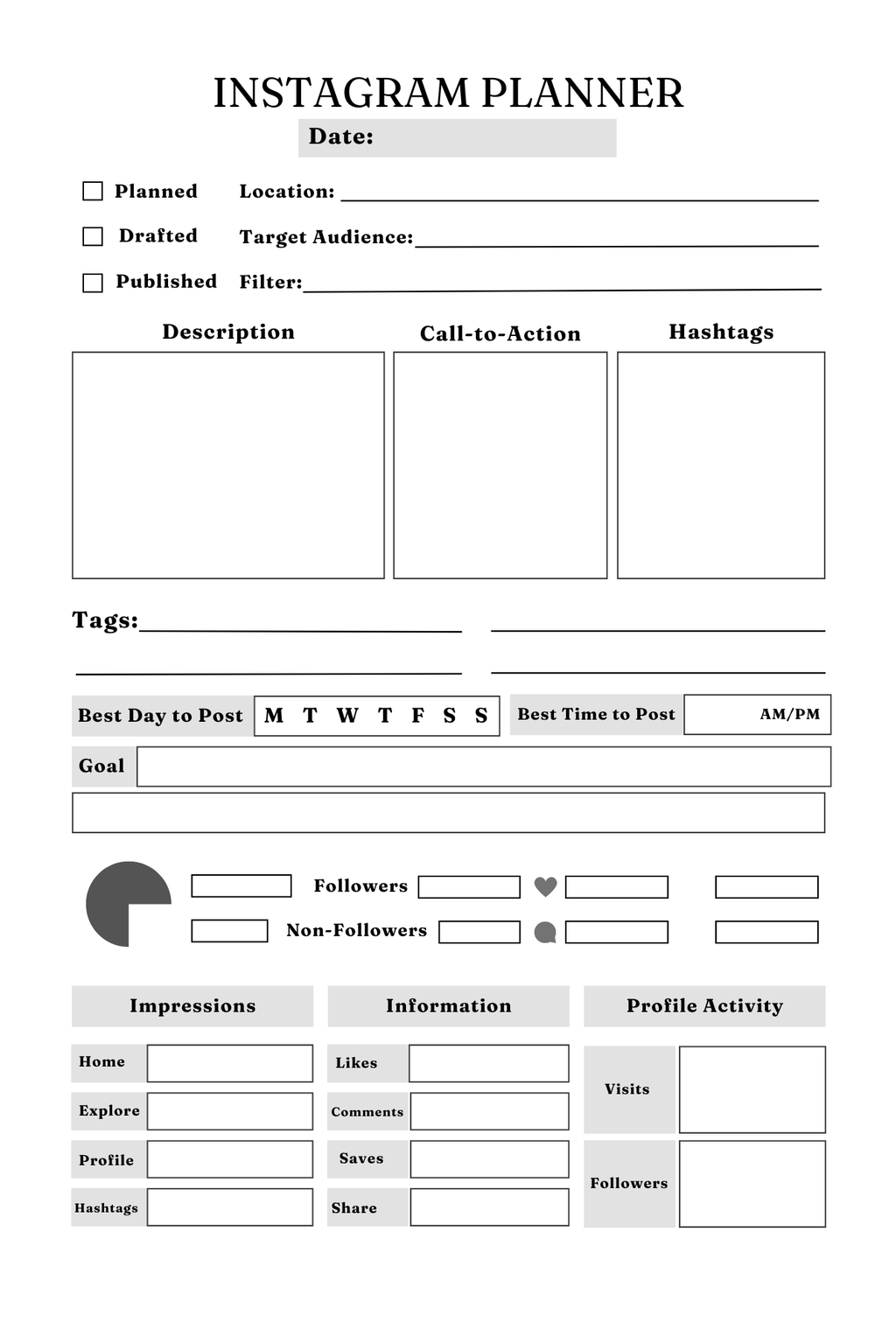 Ultimate Social Media Marketing Planner