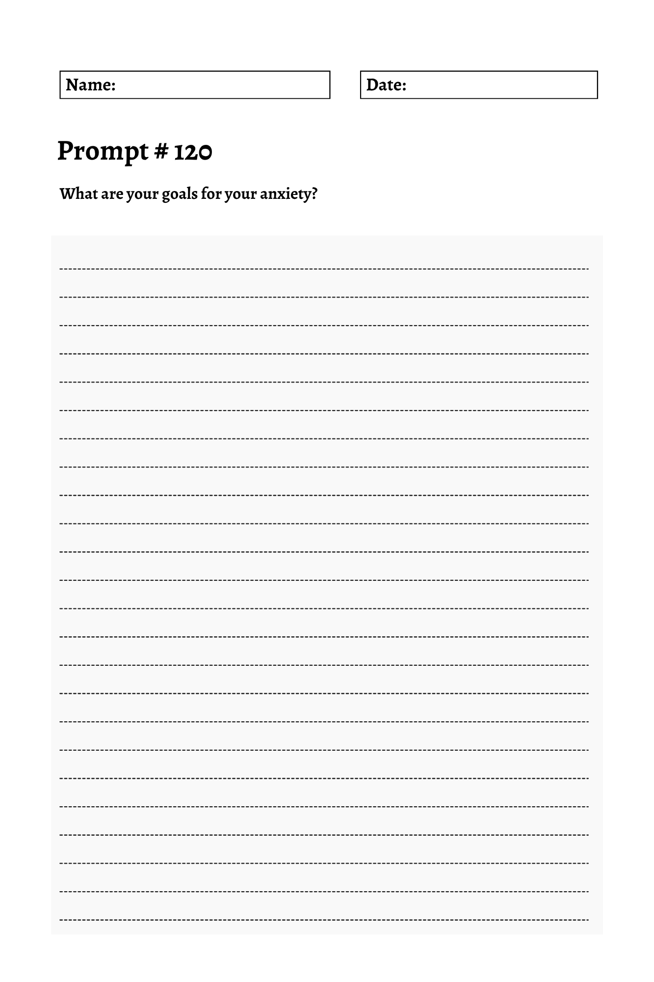 200 Mental Health Journey Prompts