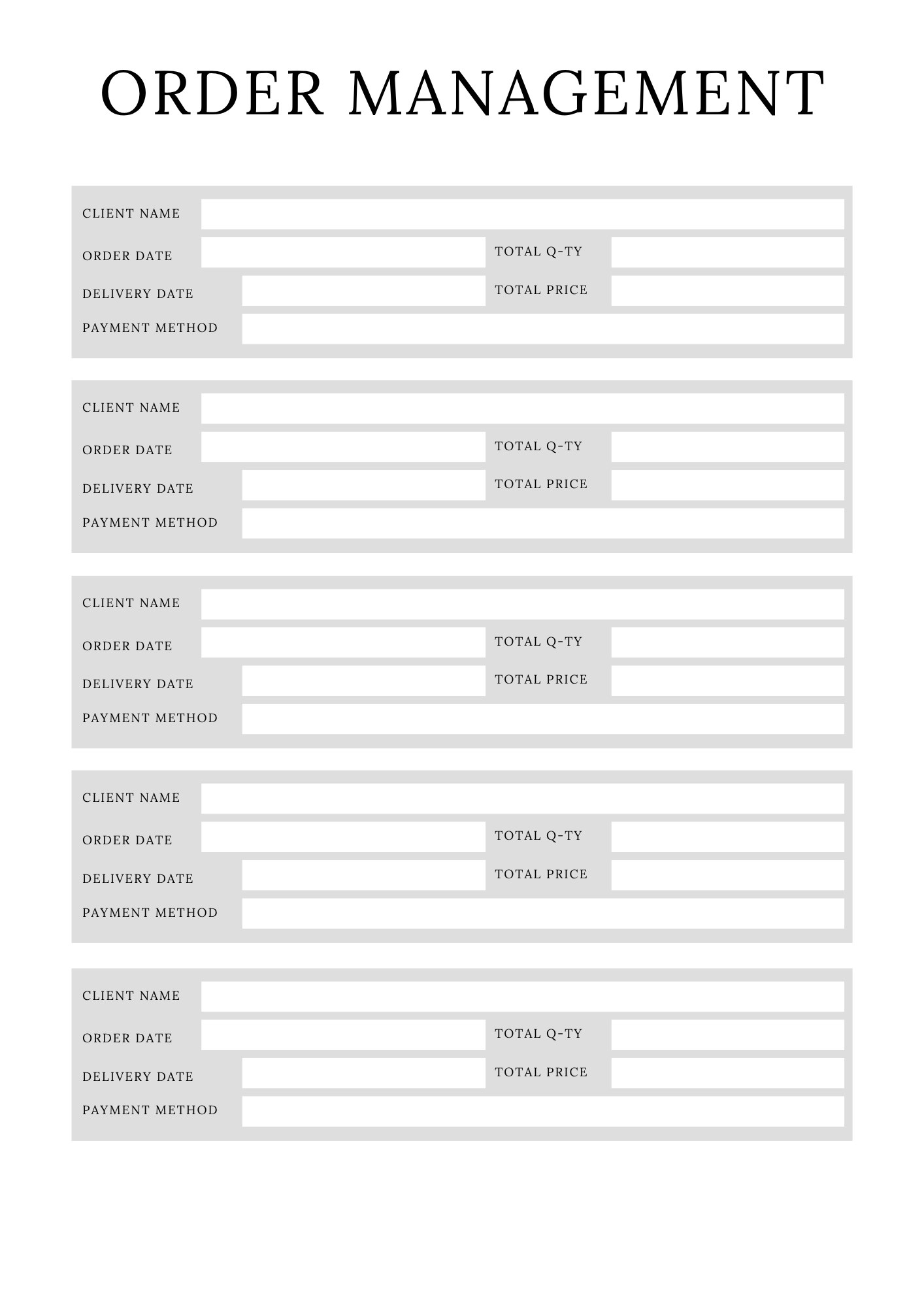 Etsy Shop Planner