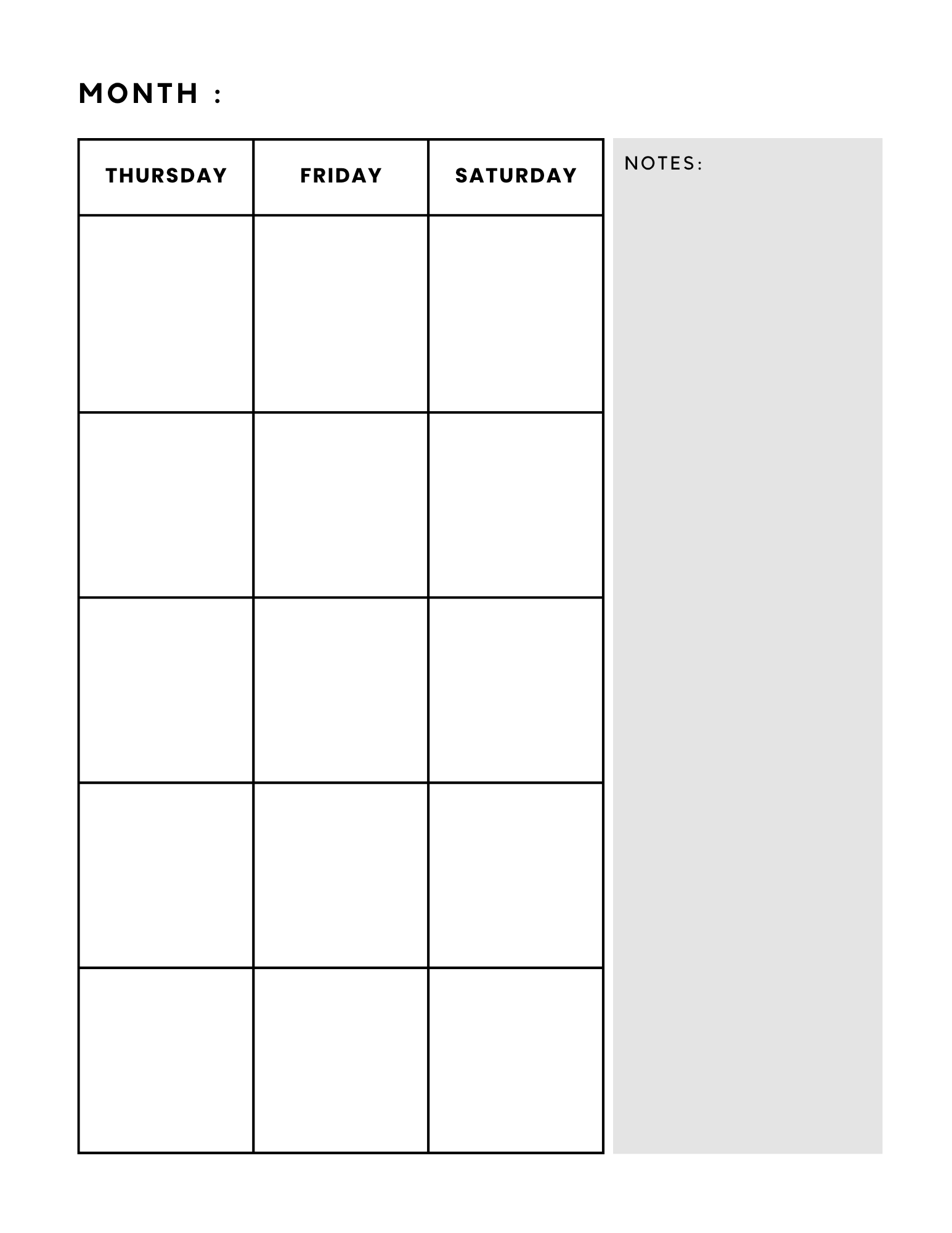 Small Business Planner