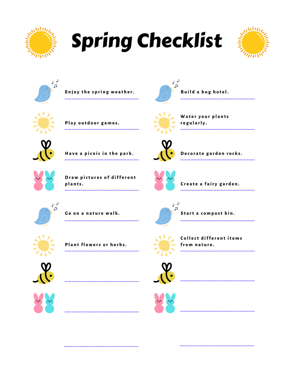 Summer Adventure Planner