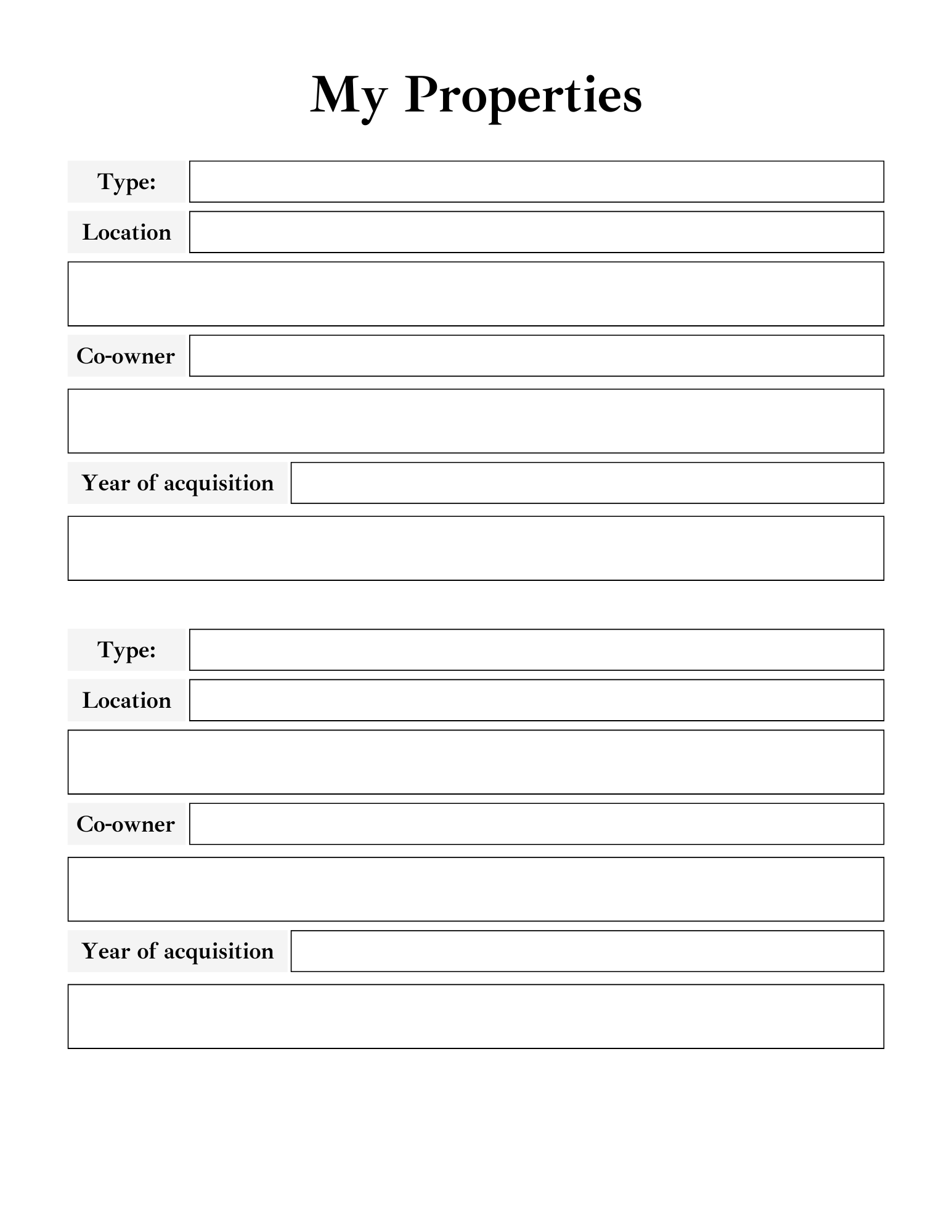End of Life Planner