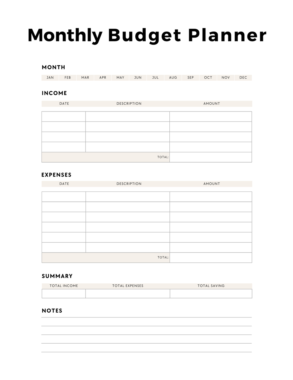 115 Pages Editable Canva Template