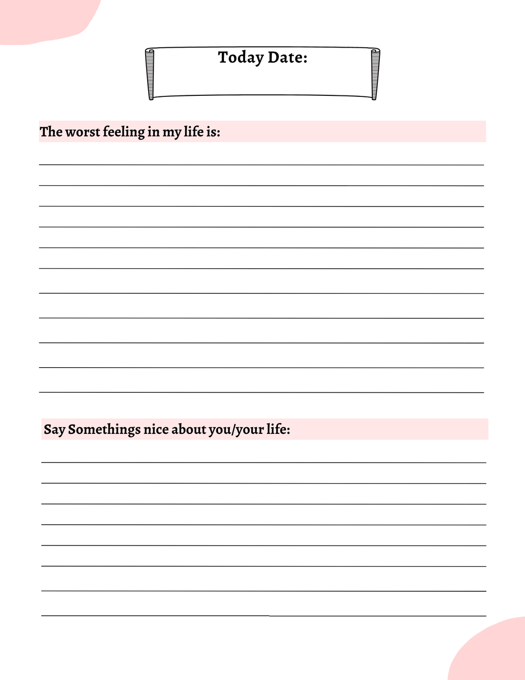 Bliss Gratitude Journal