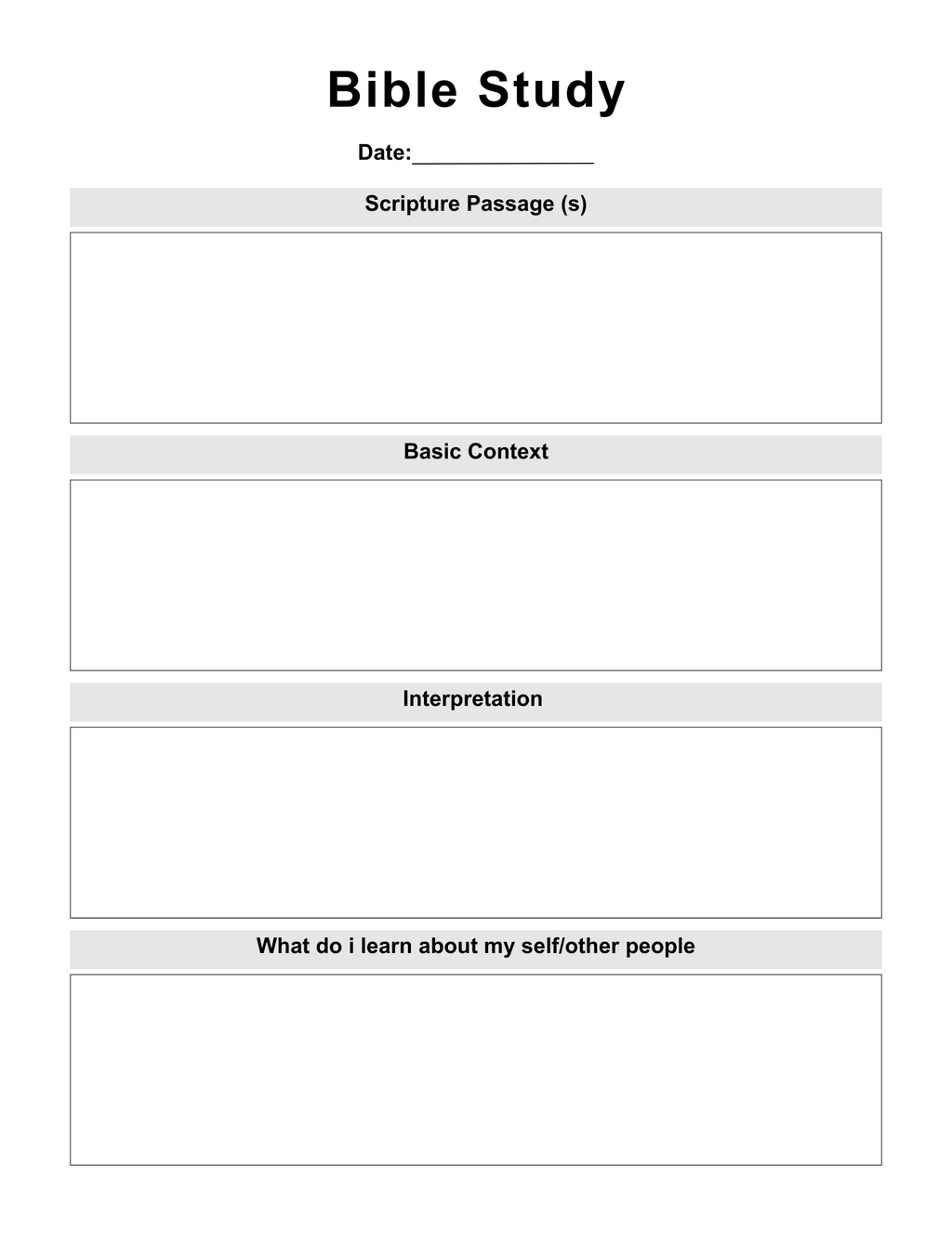 Daily Devotional Planner