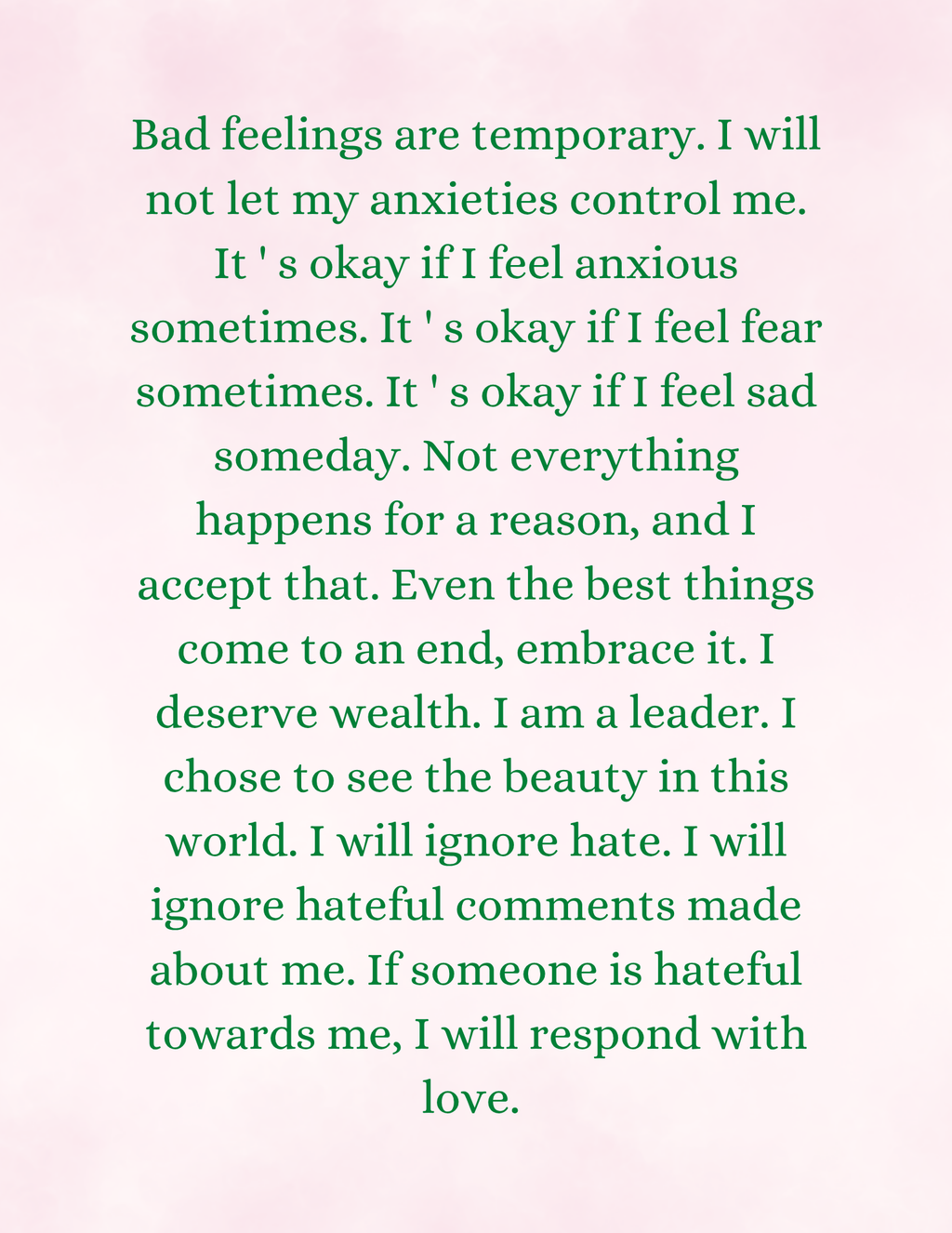 1000 Positive Affirmation for Women